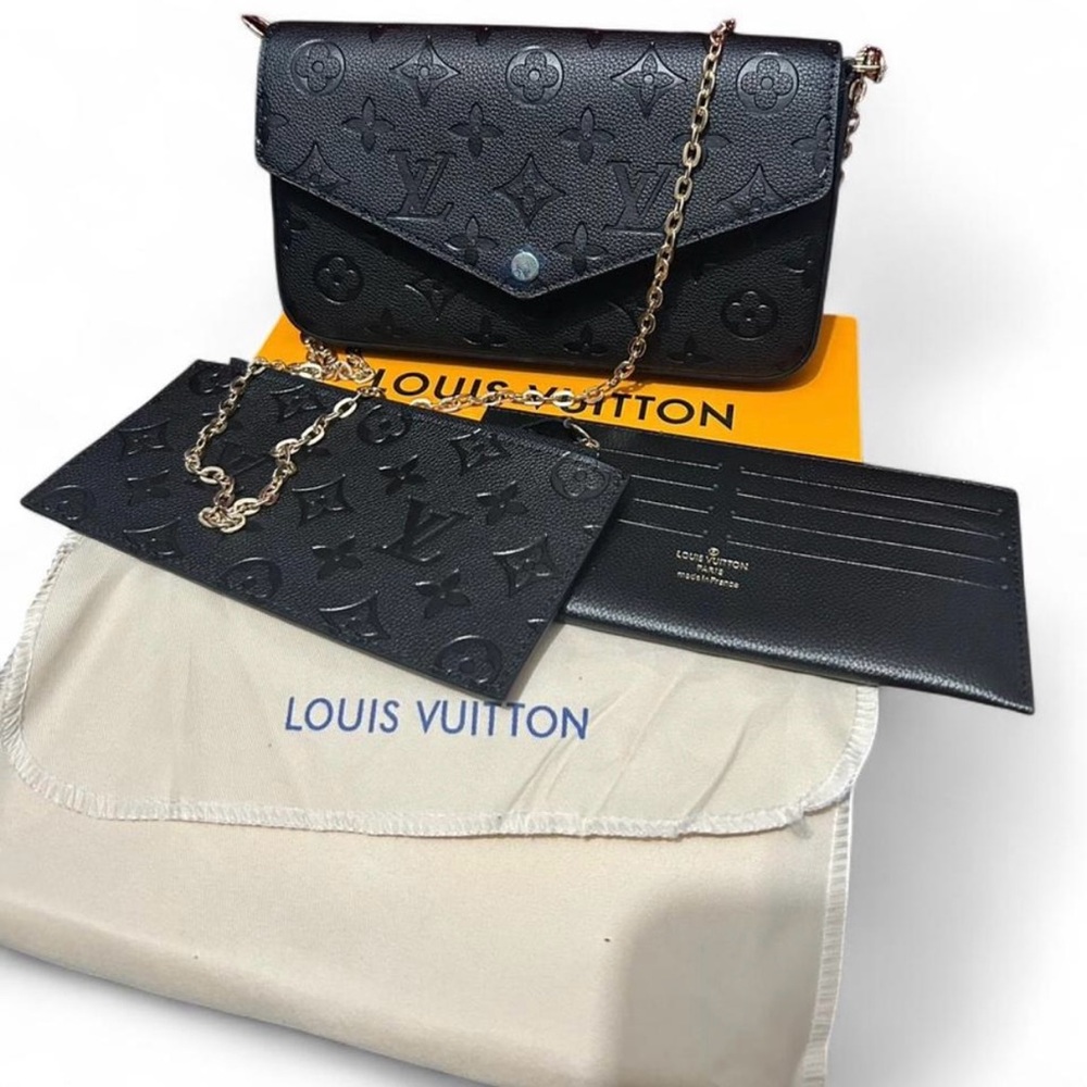 LV Monogram baguette | Shoulder Bag ~ 3 piece Set
